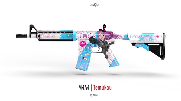 《CSGO》二次元武器箱皮肤与胶囊印花展示