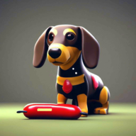 长狗狗奔跑挑战(Dog ribbon)_logo